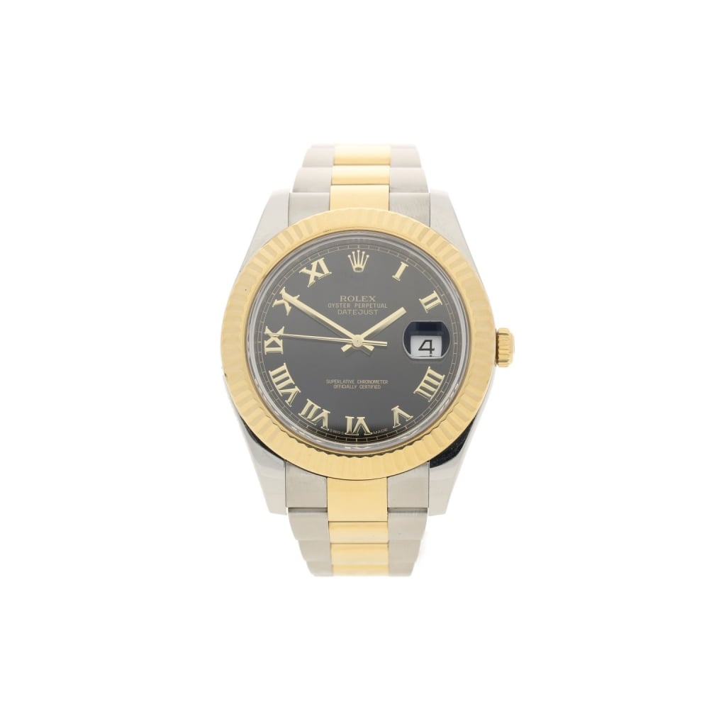Datejust II 116333 - Gents - Black Roman Dial - 2013