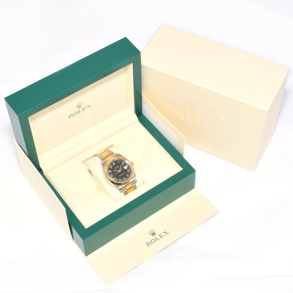 Datejust II 116333 - Gents - Black Roman Dial - 2013