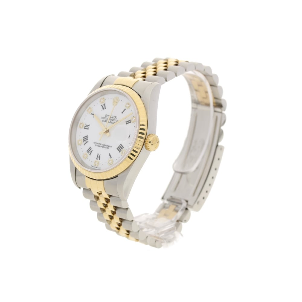 Datejust 16233 - White Diamond Dial -  Mens Watch - 1997