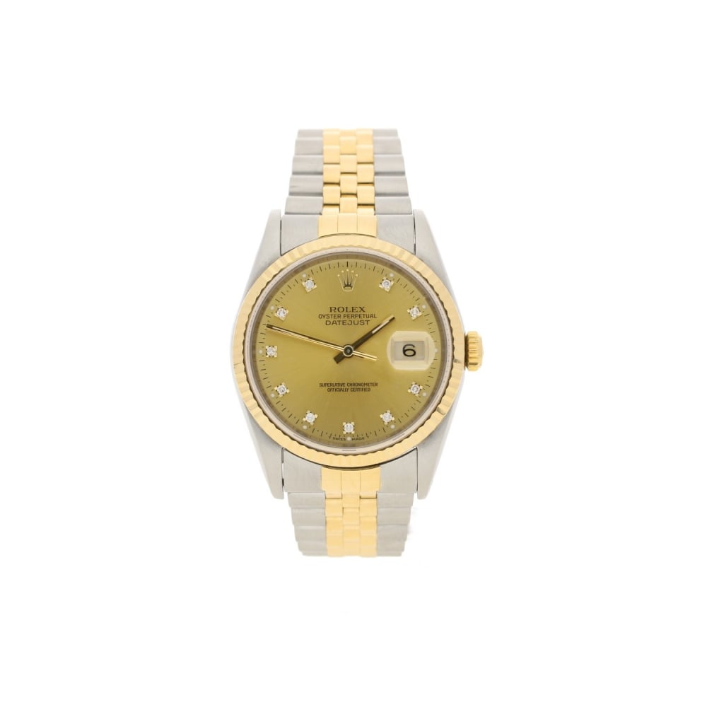 Datejust 16233 - Champagne Diamond Dial - 1993