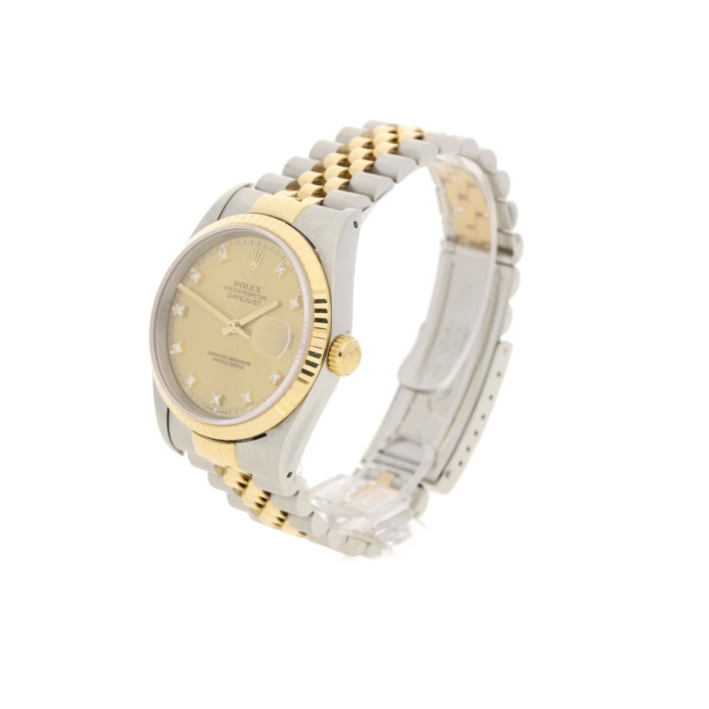 Datejust 16233 - Champagne Diamond Dial - 1993