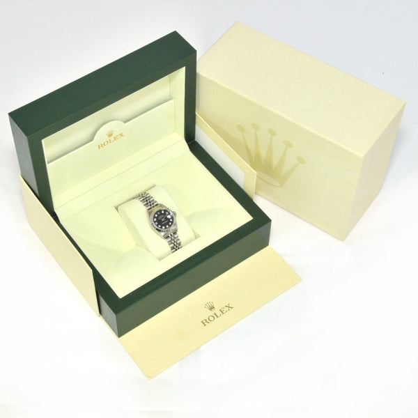 Datejust 79174 - Ladies Watch - Black Diamond Dot Dial - 2000