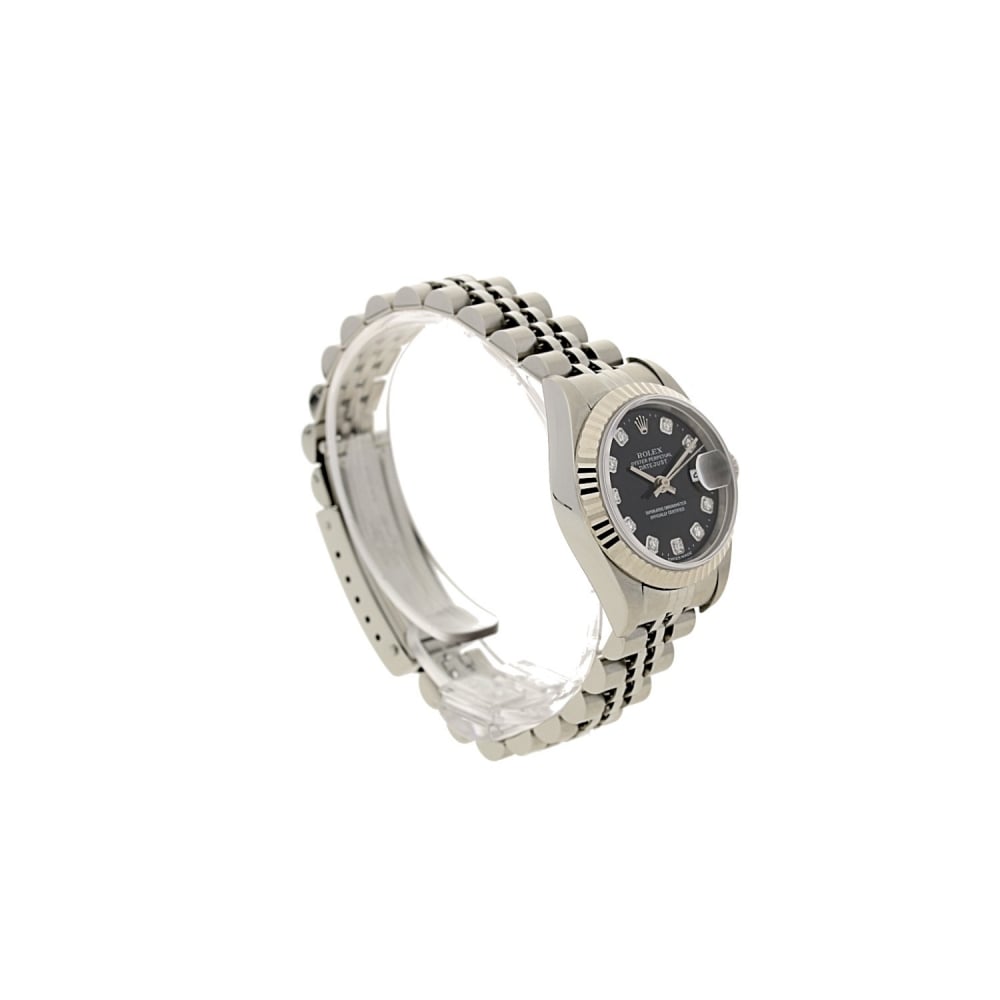 Datejust 79174 - Ladies Watch - Black Diamond Dot Dial - 2000