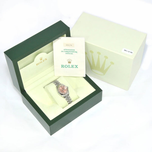 Datejust 69174 - Ladies Watch - Copper Diamond Dial - 1995