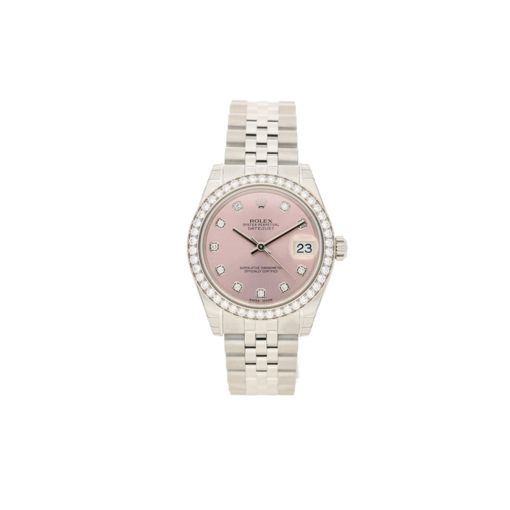 Datejust 31mm 178384 - Diamond Bezel Watch - Unworn 2016