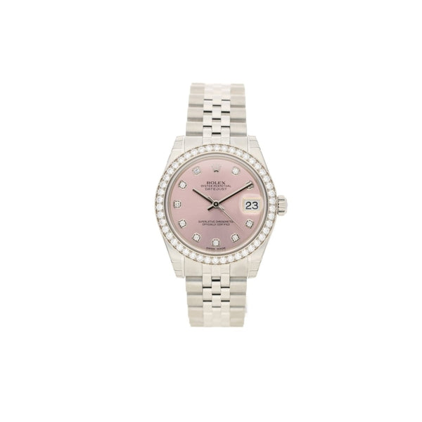 Datejust 31mm 178384 - Diamond Bezel Watch - Unworn 2016