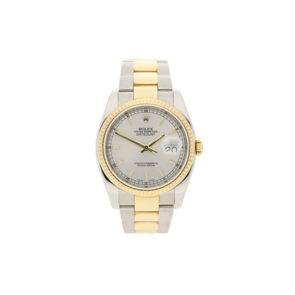 Datejust 116233, Bi-Metal, Silver Dial, 2008