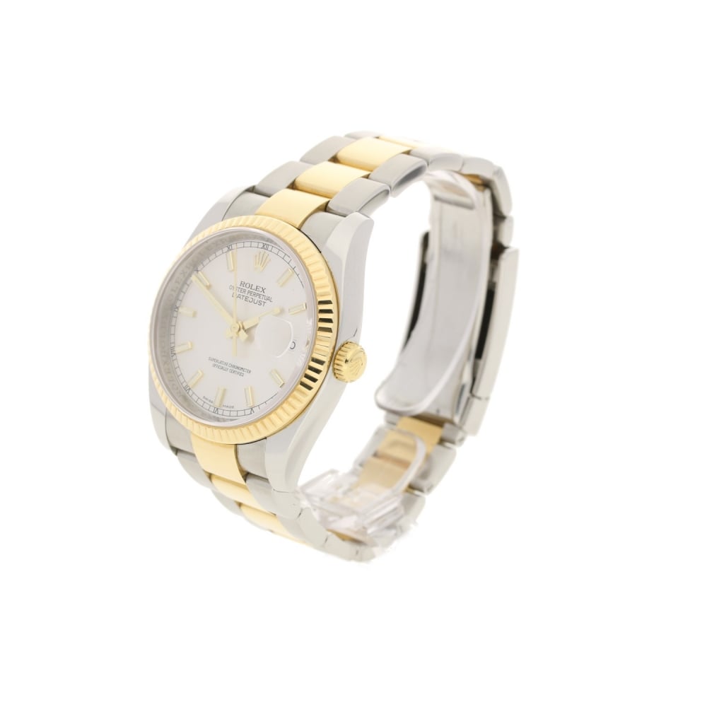 Datejust 116233, Bi-Metal, Silver Dial, 2008