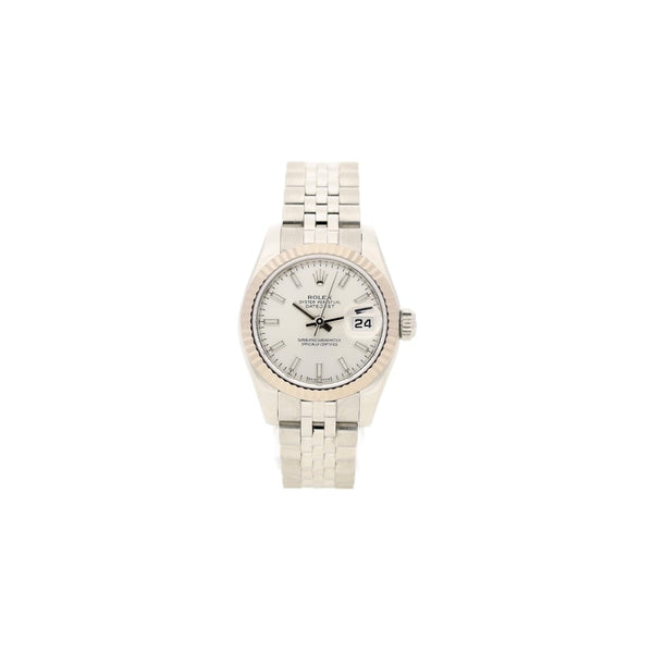 Datejust 179174, White Dial Pre-Owned Watch 2012