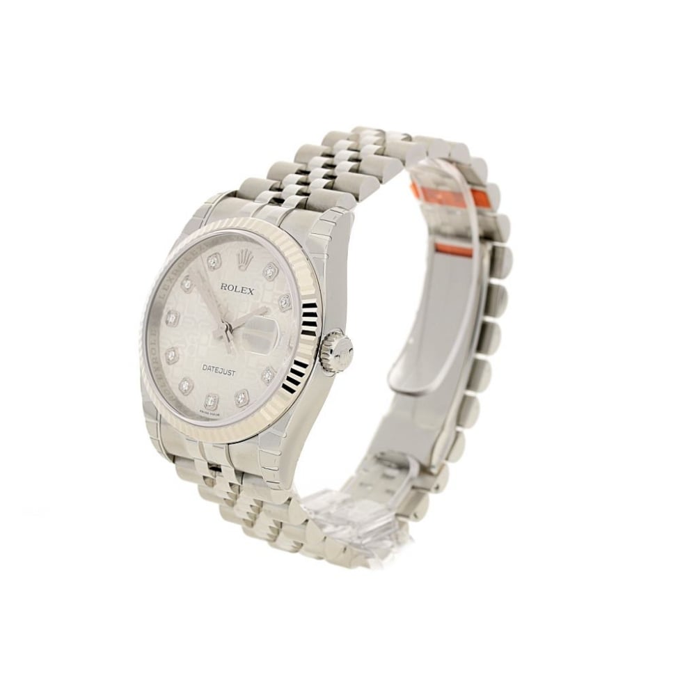 Datejust 116234 - Silver Jubilee Dial - Unworn 2016
