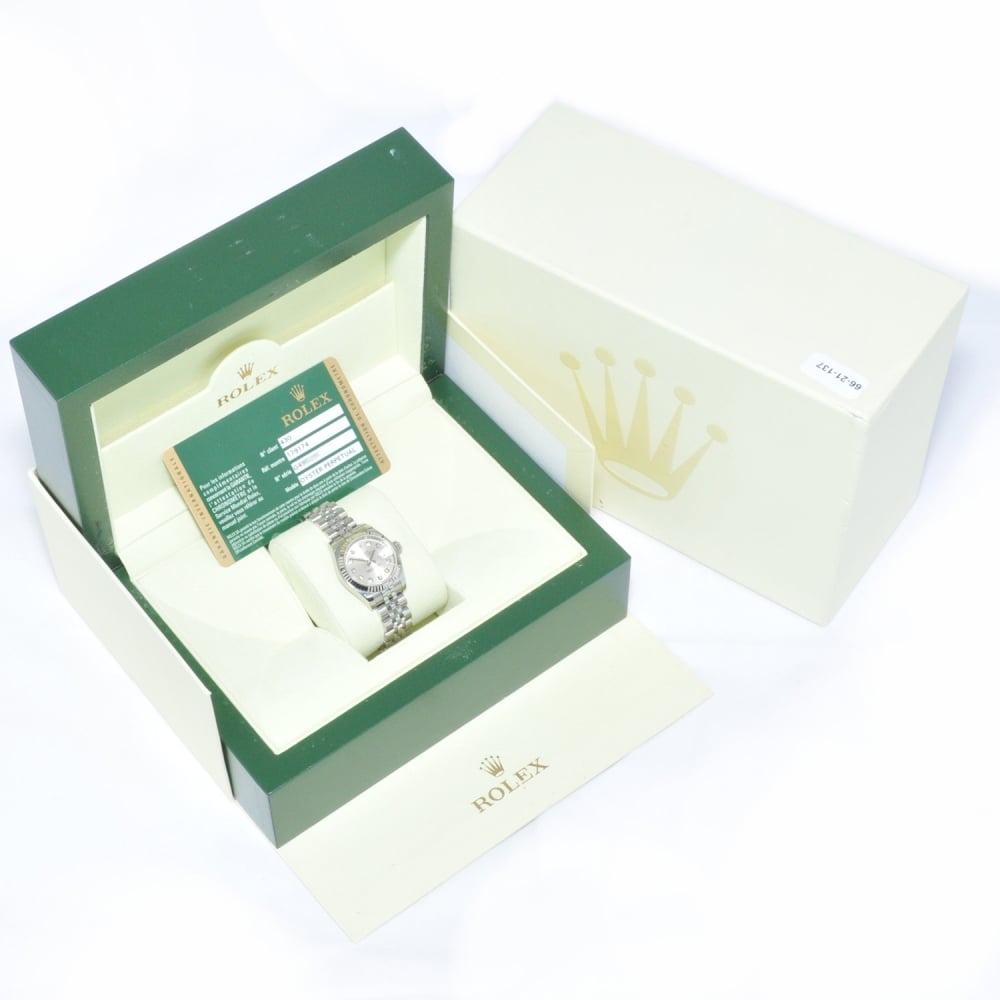 Datejust 179174 - Ladies Watch - Silver Diamond Dial - 2010