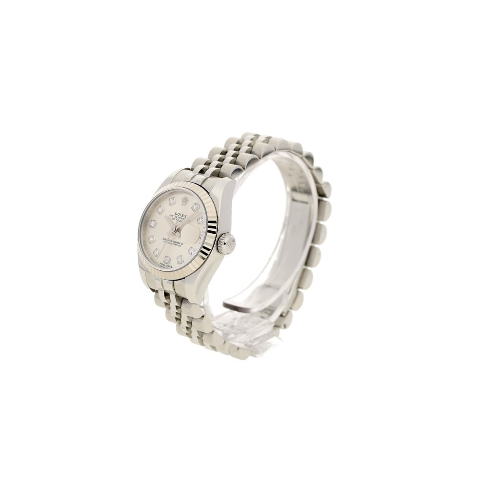 Datejust 179174 - Ladies Watch - Silver Diamond Dial - 2010
