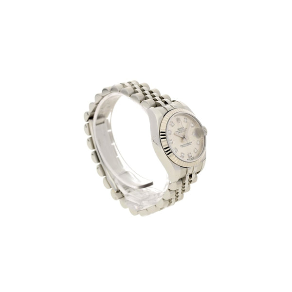 Datejust 179174 - Ladies Watch - Silver Diamond Dial - 2010