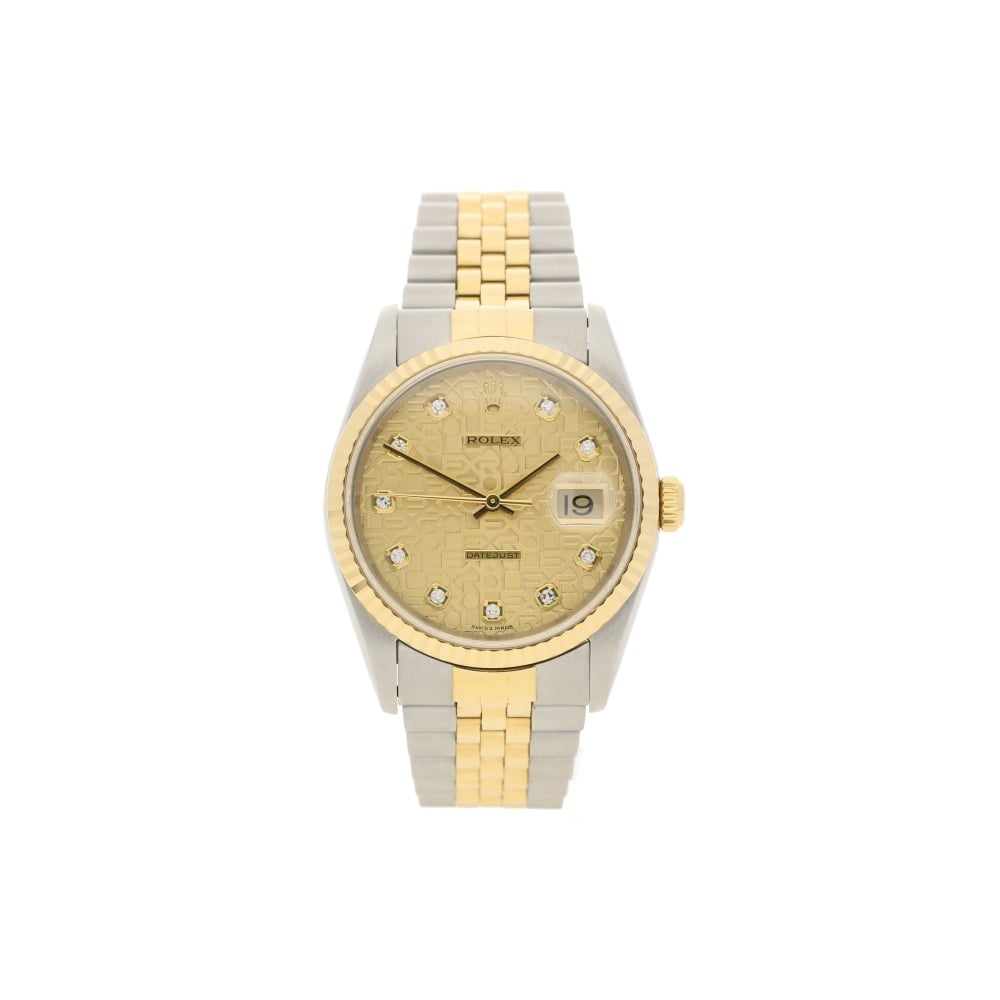 Datejust 16233 - Gents Watch - Jubilee Diamond Dial - 1999