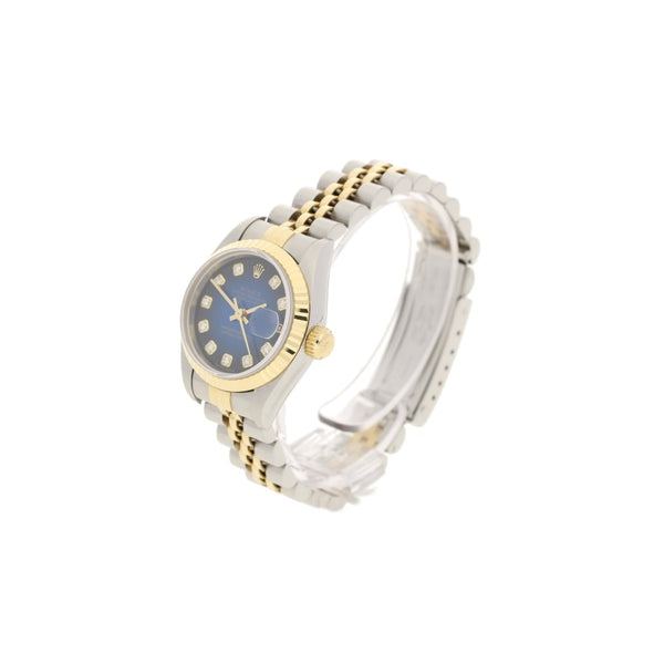 Datejust 69173 - Ladies Watch - Blue Diamond Dial - 1994