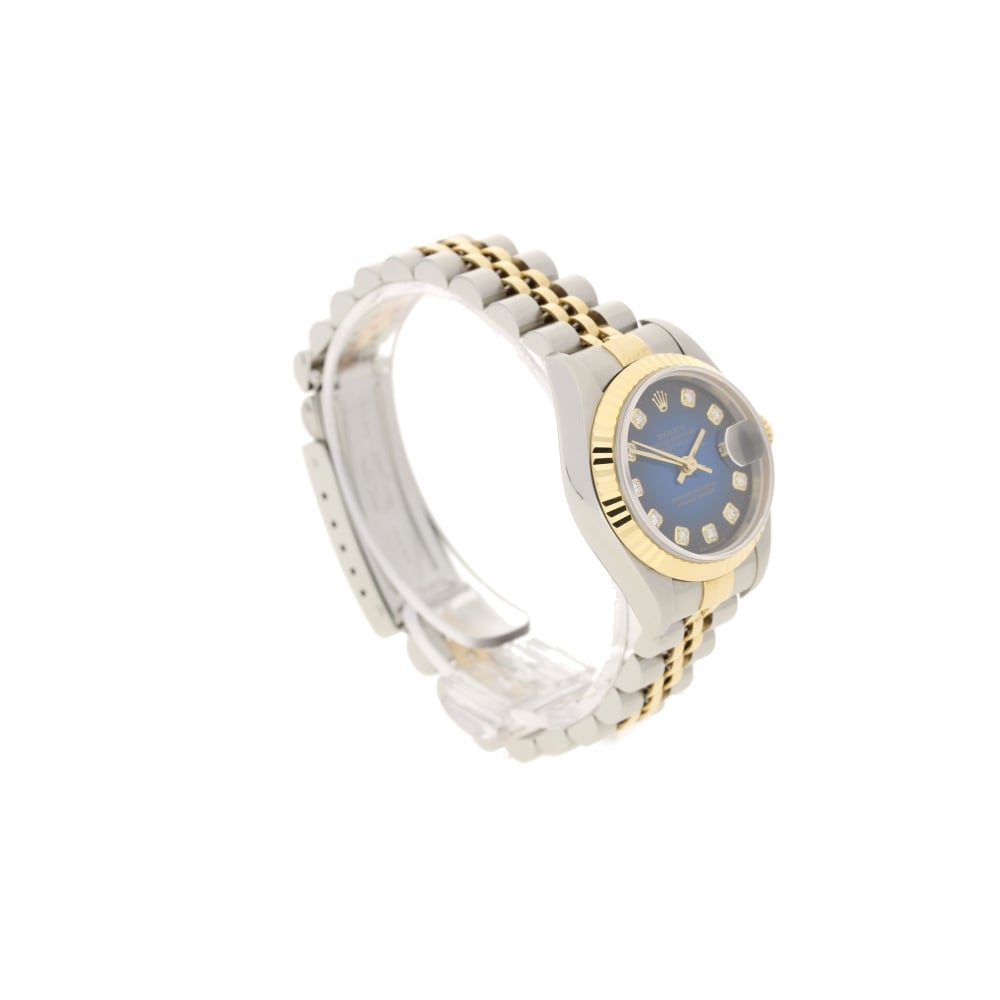 Datejust 69173 - Ladies Watch - Blue Diamond Dial - 1994