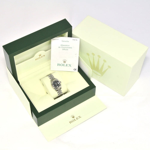 Datejust 179174 - Ladies Watch - Black Dial - 2006