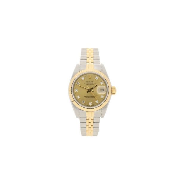 Datejust 69173 - Ladies Watch - Champagne Diamond Dial - 1994