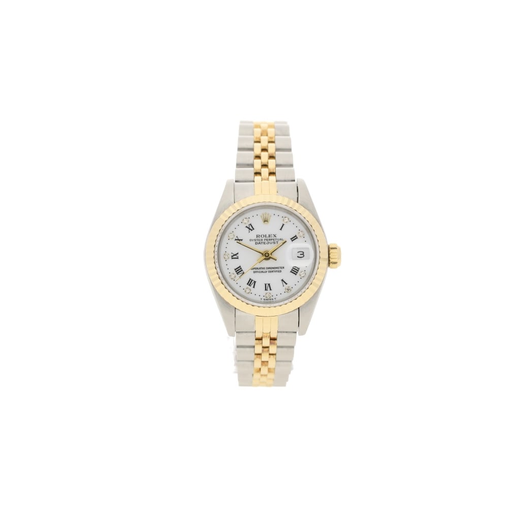 Datejust 69173 - Ladies Watch - White Diamond Dial - 1994