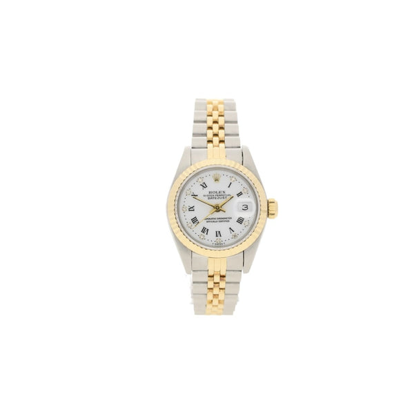 Datejust 69173 - Ladies Watch - White Diamond Dial - 1994