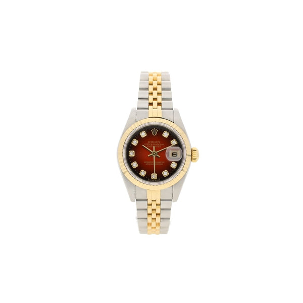 Datejust 79173 - Ladies Watch - Red Diamond Dial - 2001