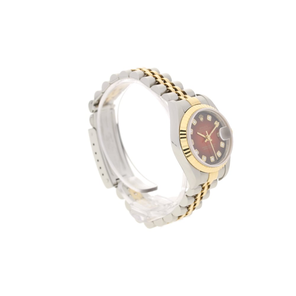 Datejust 79173 - Ladies Watch - Red Diamond Dial - 2001