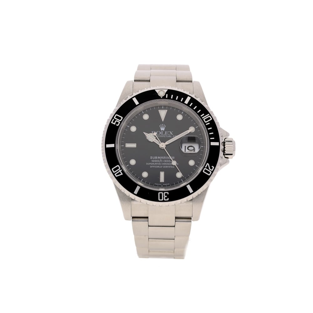 Submariner 16610T - Secondhand Watch - Black Dial - 2004