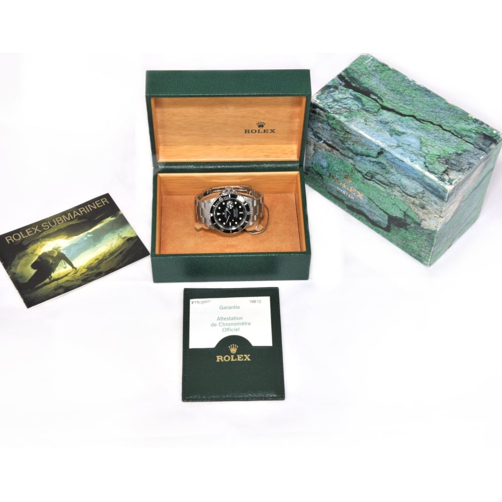 Submariner 16610T - Secondhand Watch - Black Dial - 2004