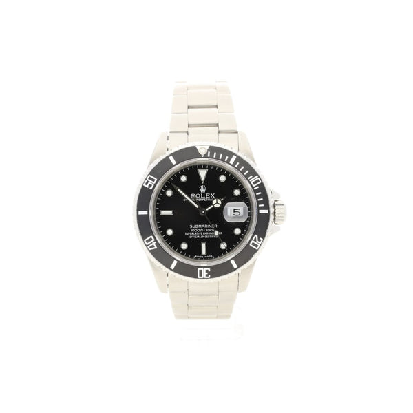 Submariner 16610 Secondhand Gents Watch - Black Dial - 2002