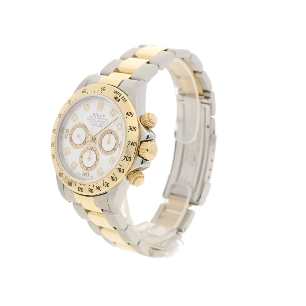 Daytona 16523 - Gents Watch - White Diamond Dial - 1997
