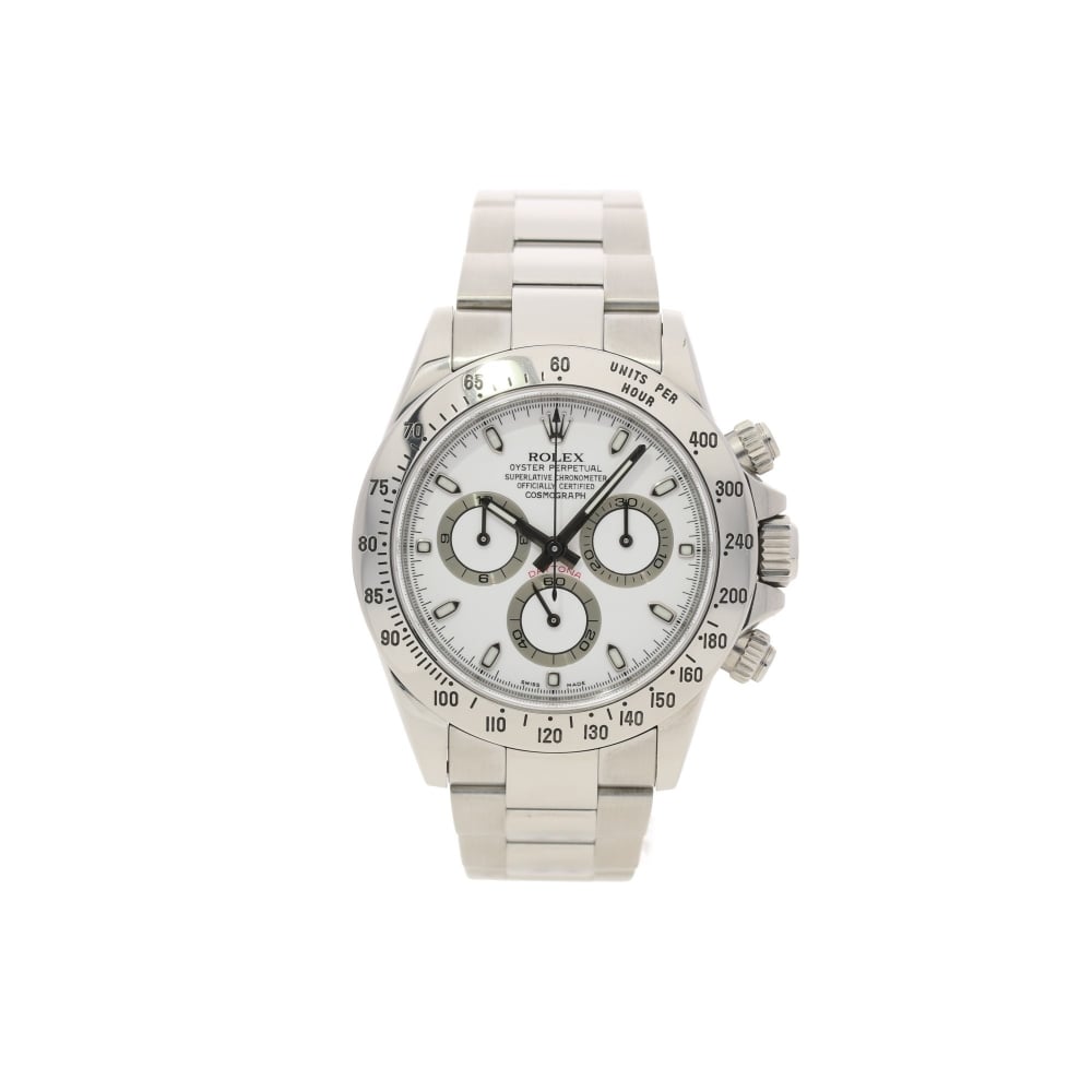 Daytona Cosmograph 116520 - Gents Watch - White Dial - 2010