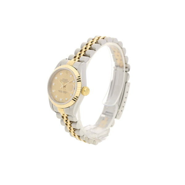 Datejust 69173 - Ladies Second Hand Watch - Diamond Dial - 1995