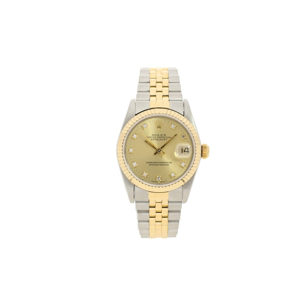 Datejust 68273 - Midsize 31mm - Diamond Dial - 1991
