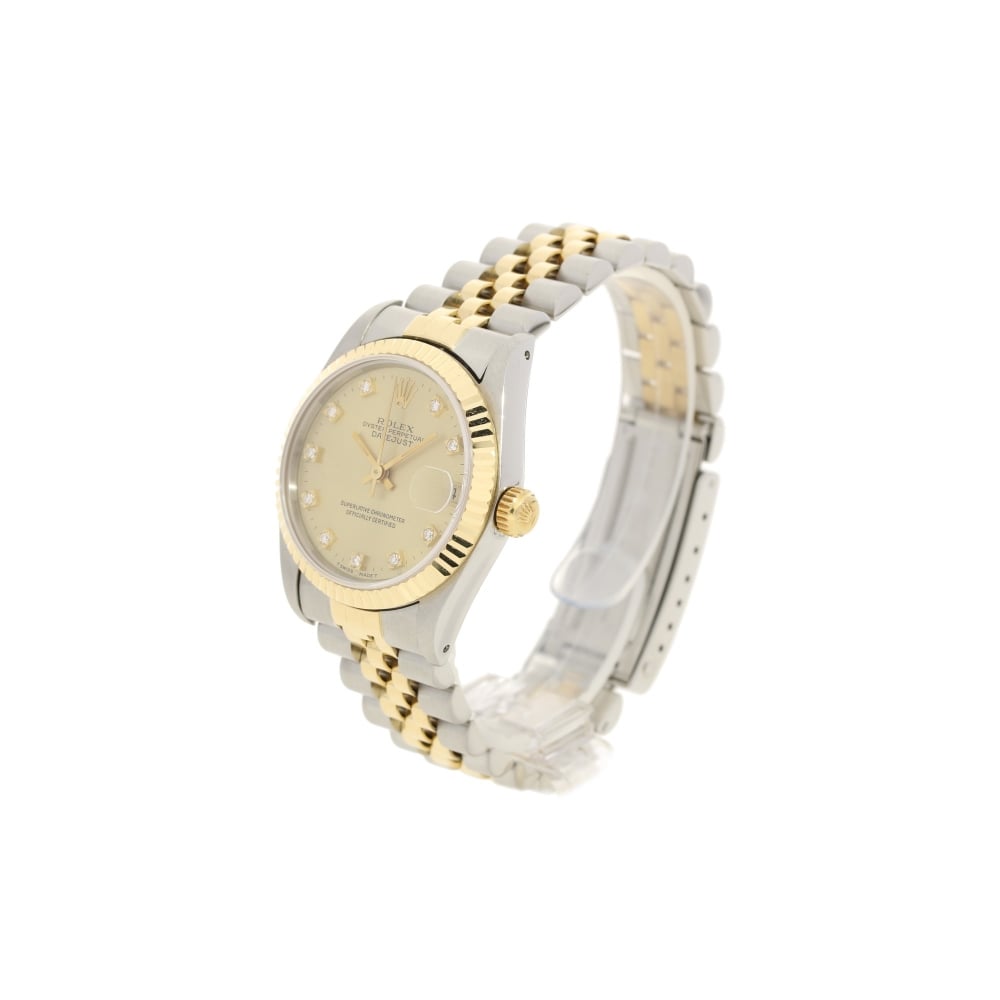 Datejust 68273 - Midsize 31mm - Diamond Dial - 1991