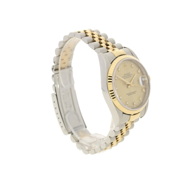 Datejust 16233 Bi-Colour - Mens Watch - Diamond Dial - 1995