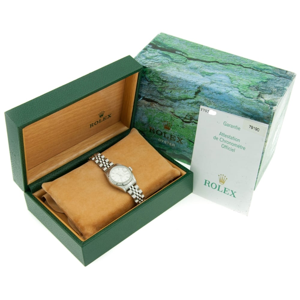 Oyster Perpetual Date 79190 - Silver Dial - 2005