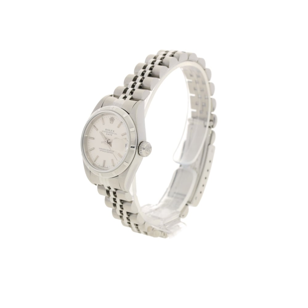 Oyster Perpetual Date 79190 - Silver Dial - 2005