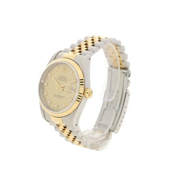 Datejust 16233 - Champagne Diamond Dial - 1991