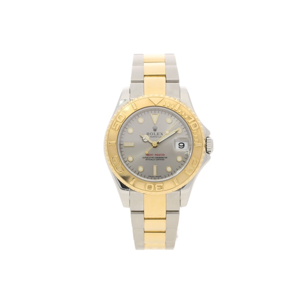 Yacht-Master 168623 - Mid Size Watch - Silver Dial - 2002