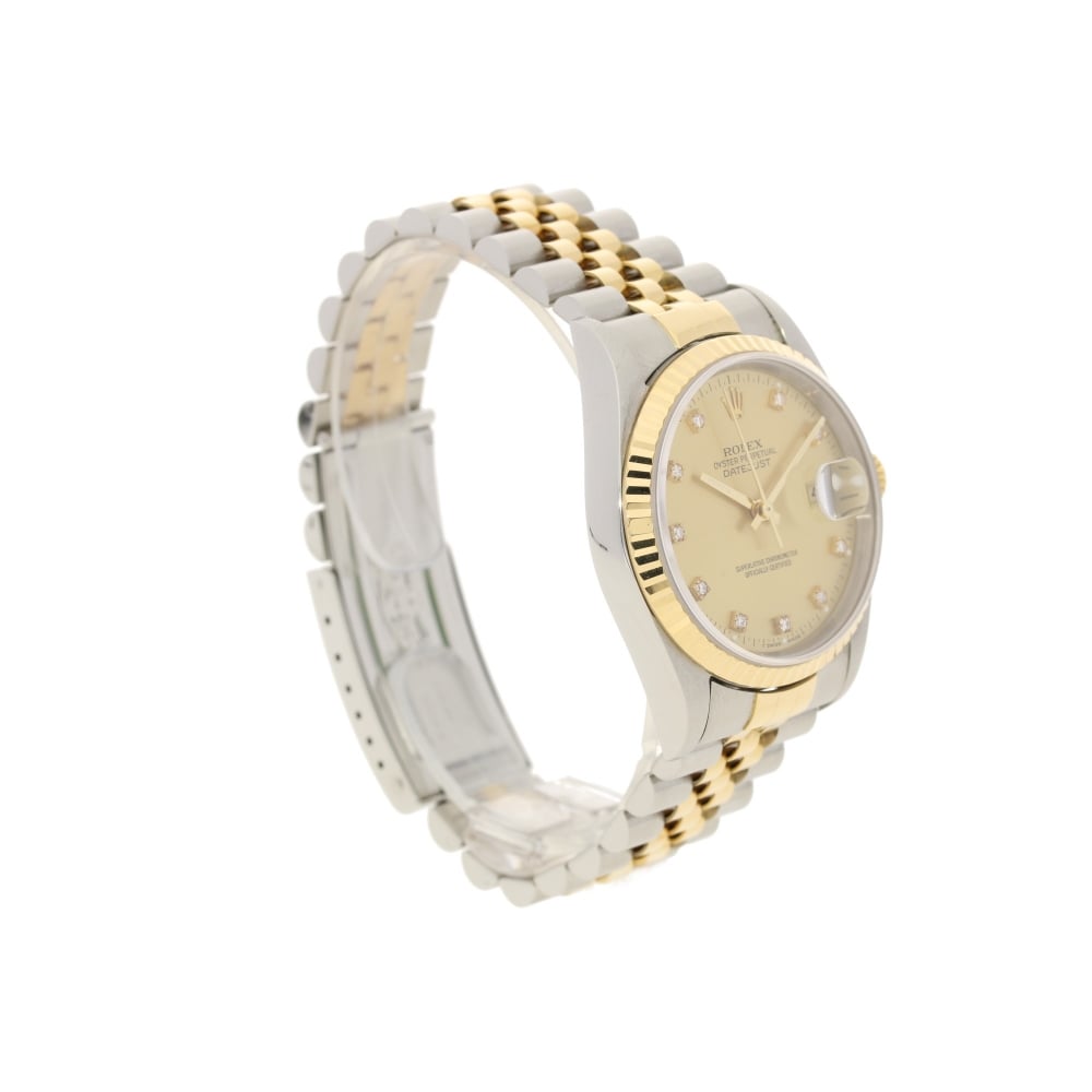 Datejust 16233 - Champagne Diamond Dial - 1995