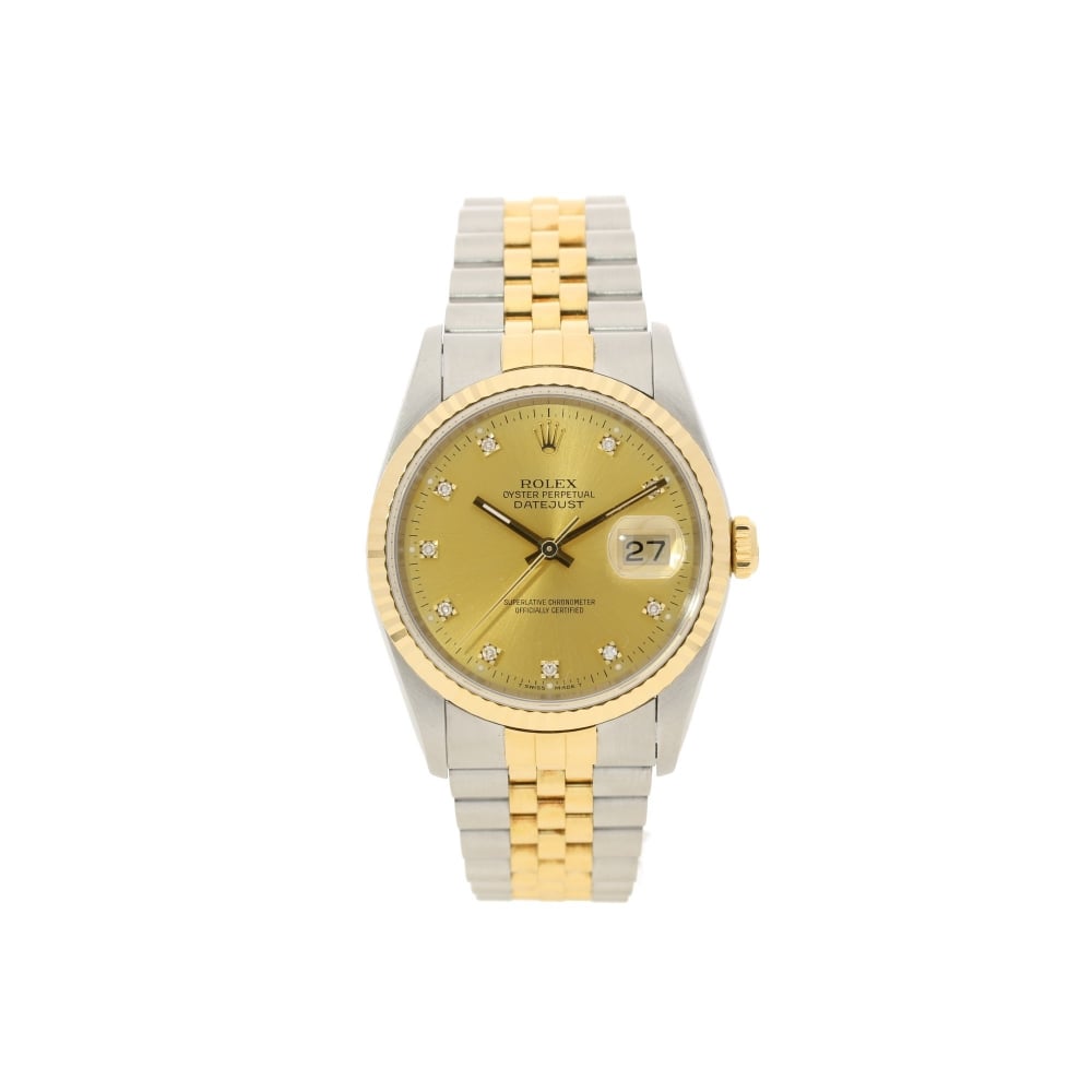 Datejust 16233 - Champagne Diamond Dial - 1992