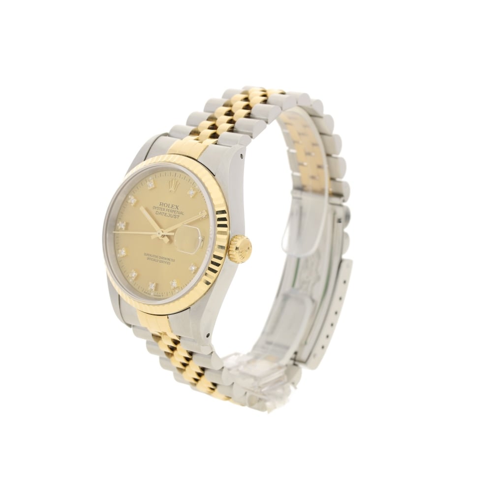 Datejust 16233 - Champagne Diamond Dial - 1992