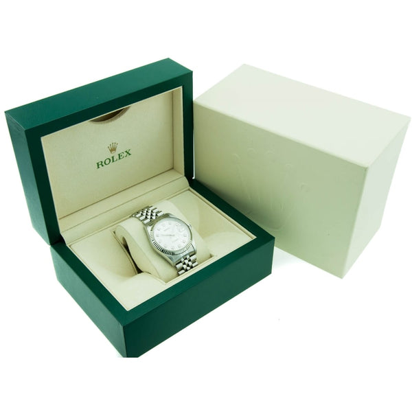 Datejust 16234 - Silver Jubilee Diamond Dot Dial - 2004