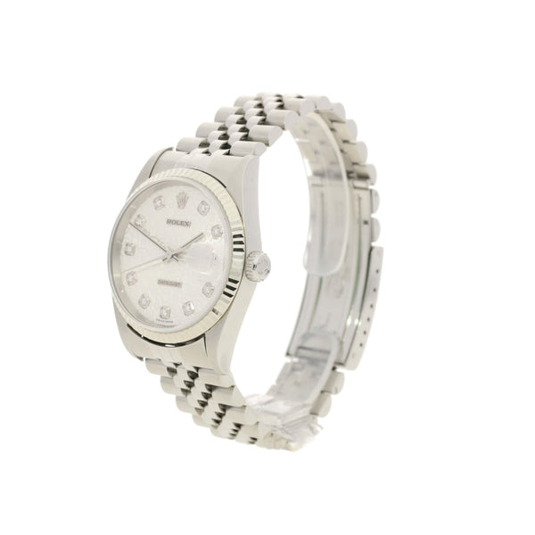 Datejust 16234 - Silver Jubilee Diamond Dot Dial - 2004
