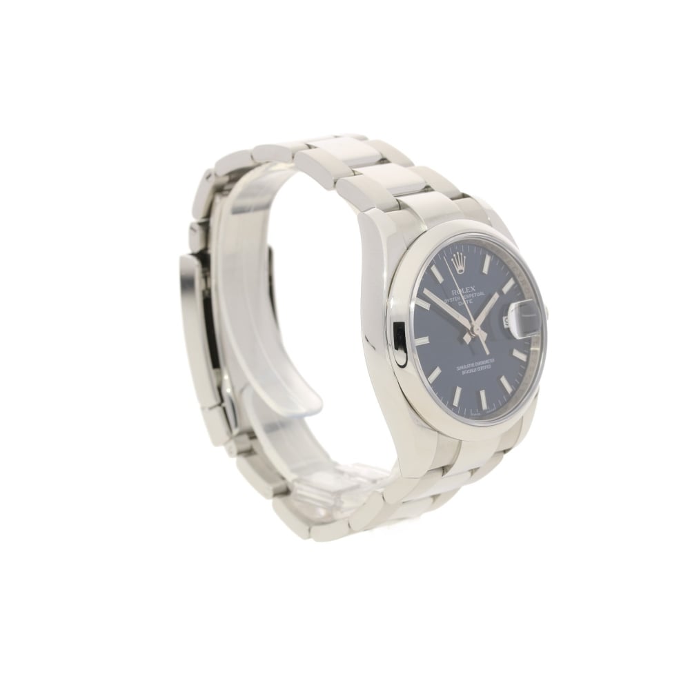 Oyster Perpetual Date 115200 - Blue Dial - 2008