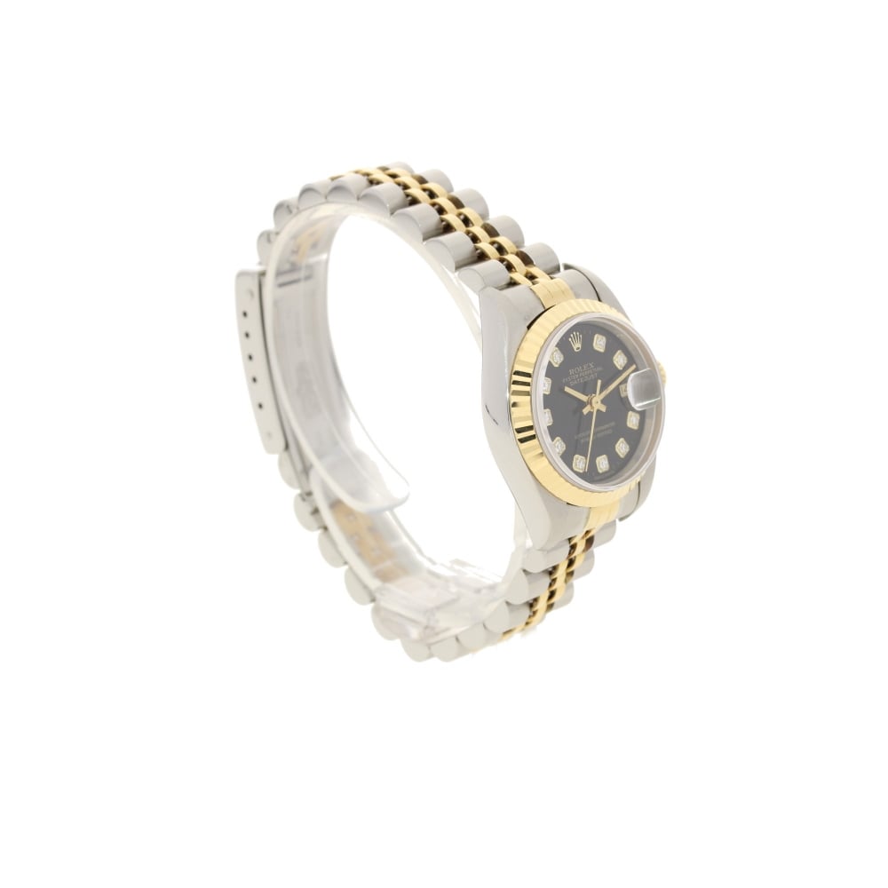 Datejust 69173 - Black Dial - Second Hand Ladies Watch - 1994
