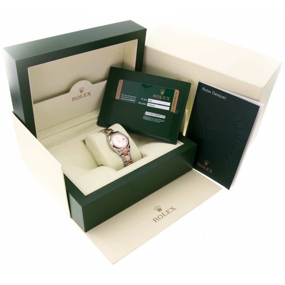 Datejust 179161 - Steel & Rose Gold - Ladies Watch - 2009