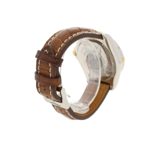 Cockpit B49350 - Cream Batton Dial - Brown Leather Strap - 2008