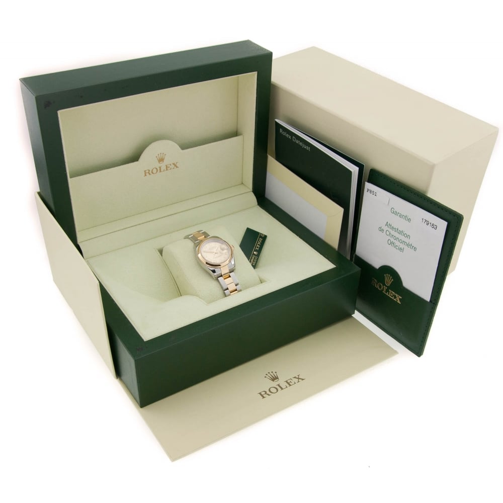 Datejust 179163 - Ladies Watch - Champagne Dial - 2005