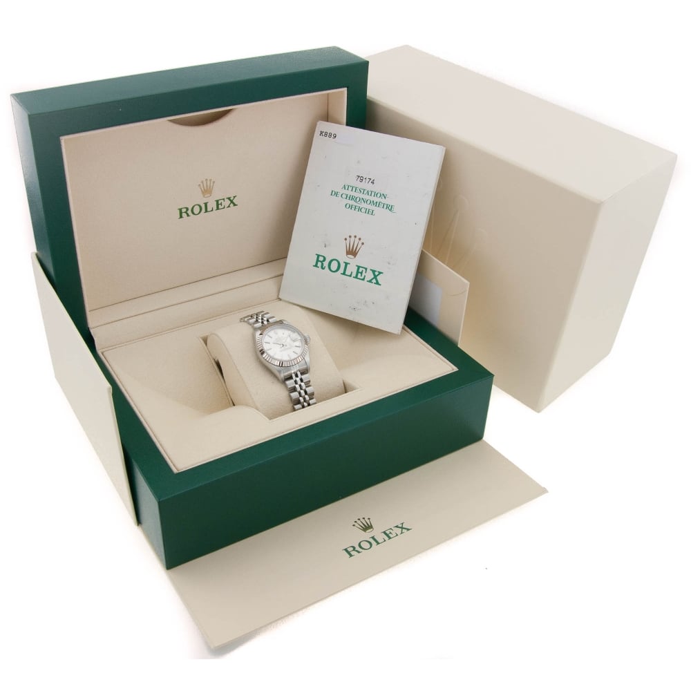 Datejust 79174 - Ladies Second Hand Watch - Silver Dial - 2002